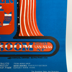 Daily Flash - 1966 Stanley Mouse Poster 1st San Francisco Avalon