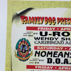 MHP XX Maritime Hall - 1996 Jim Phillips Poster April San Fran 1st Gig Posters