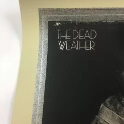 The Dead Weather - 2010 Methane Studios Poster San Franciso, CA Fillmore Auditor