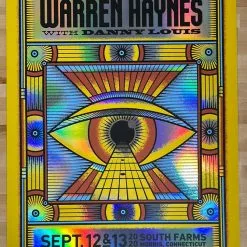Warren Haynes - 2020 Mike Tallman Poster Morris, CT FOIL Foil Posters