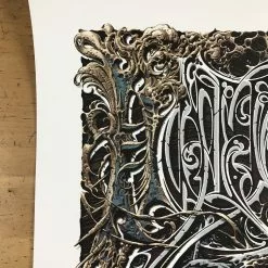 Hyperstoic - 2014 Aaron Horkey Poster VACVVM Pushead Art Prints