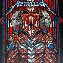 Metallica - 2018 Brad Klausen Poster Herning, DEN Jyske Bank Boxen