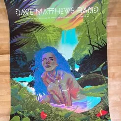 Dave Matthews Band - 2021 Kevin Tong Poster Tampa, FL AP