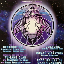 The Artworks Gig Posters MHP 97 Wu Tang Clan - 2000 Poster Maritime Hall San Fran 1st