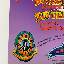 Gig Posters FD/ID 10 Second Sight - 1996 Jim Phillips Poster Maritime Hall San Fran 1st