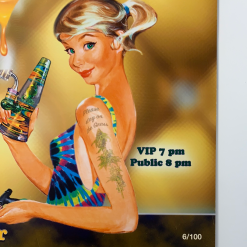 Sold Out Posters Bluegrass Glass - 2018 Poster Denver, CO Diamonds