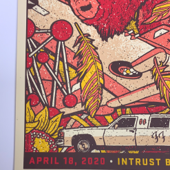 Gregg Gordon Gig Posters Foo Fighters - 2020 Gigart Poster Wichita, KS Intrust Bank Arena 1st 13 Gregg Gordon Gig Posters Foo Fighters - 2020 Gigart Poster Wichita, KS Intrust Bank Arena 1st