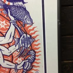 Phish - 2000 Jim Pollock Poster Columbus, OH Polaris Amphitheater, Framed