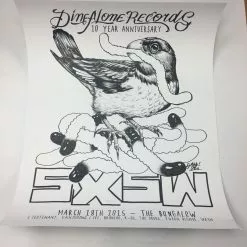 SXSW - 2015 Munk One Poster Austin, TX The Bungalow