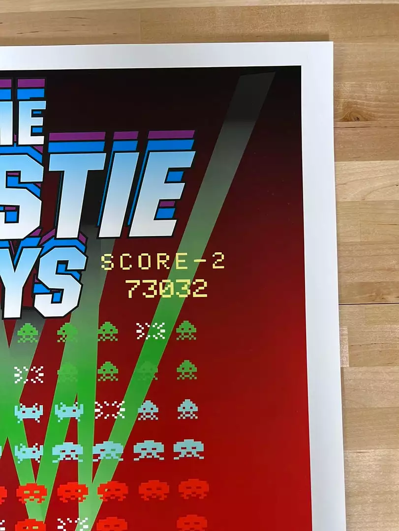 Beastie Boys - 1999 Dillon Naylor Poster 2nd Edition Australian Tour Gig Posters 6 Beastie Boys - 1999 Dillon Naylor Poster 2nd Edition Australian Tour Gig Posters