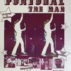 Sold Out Posters Colorado Portugal The Man - 2021 Poster Red Rocks Morrison, CO