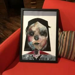 Untitled 15 - 2016 Collin Van Der Sluijs Original Painting FRAMED Signed 10 Untitled 15 - 2016 Collin Van Der Sluijs Original Painting FRAMED Signed