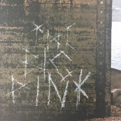 The Big Pink - 2010 Dan MacAdam Crosshair Poster Chicago, IL Lincoln Hall