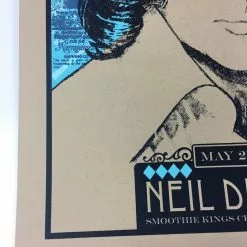 Gig Posters Neil Diamond - 2017 Xray Poster New Orleans, LA Smoothie Kings Theater