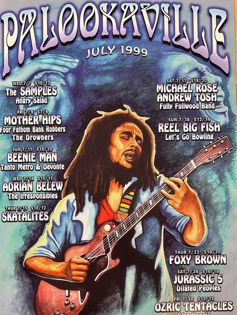 The Artworks MHP 70 July - 1999 Poster Palookaville Santa Cruz, CA 1st 3 The Artworks MHP 70 July - 1999 Poster Palookaville Santa Cruz, CA 1st