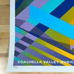 Coachella - 2018 Teddy Kelly Poster Empire Polo Indio, CA S/N 13 Coachella - 2018 Teddy Kelly Poster Empire Polo Indio, CA S/N