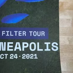 Sold Out Posters Rolling Stones - 2021 Poster Minneapolis, MN No Filter Tour Gig Posters