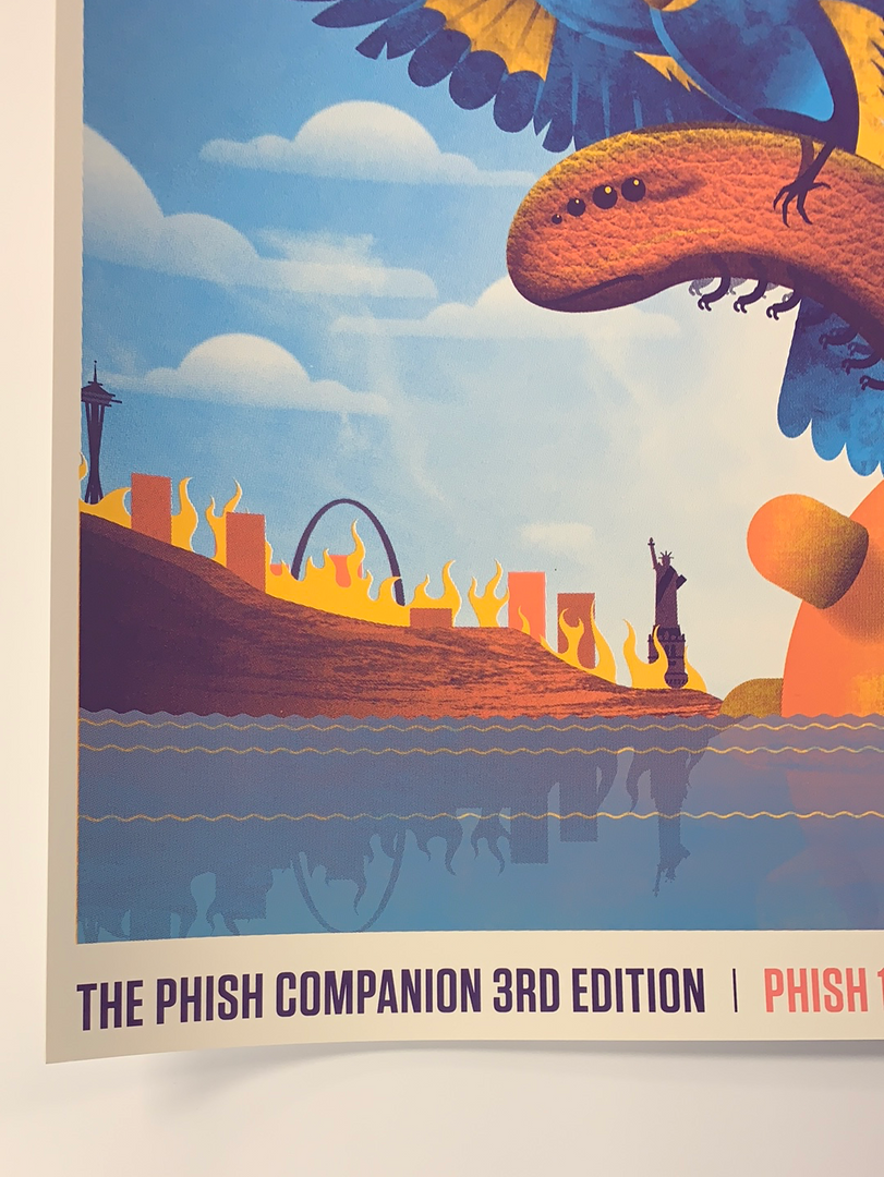 Phish - 2015 DKNG Poster Companion Art Print 3rd Edition 8 Phish - 2015 DKNG Poster Companion Art Print 3rd Edition