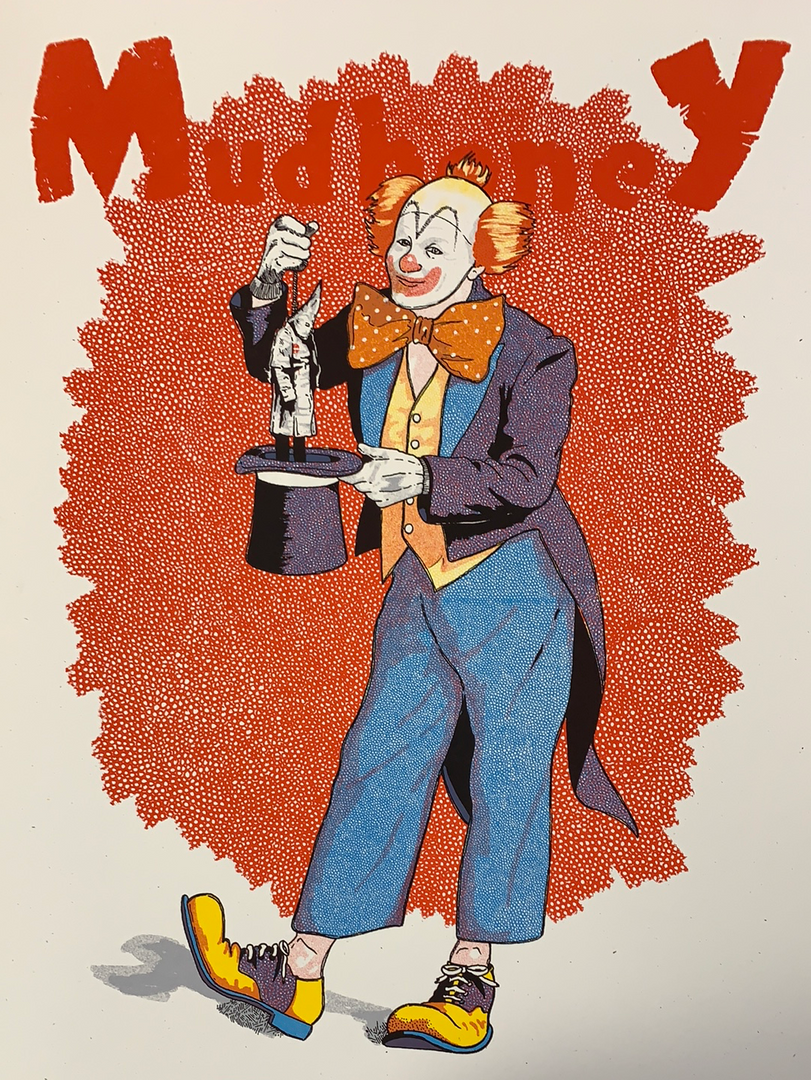 Mudhoney - 2015 Fugscreens Studios Poster Treviso, Italy New Age 3 Mudhoney - 2015 Fugscreens Studios Poster Treviso, Italy New Age