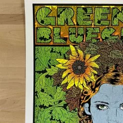 Colorado Greensky Bluegrass - 2017 Chuck Sperry Poster Red Rocks Morrison, CO AUTOGRAPHED