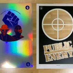 Public Enemy Variant - 2020 Emek Poster Foil NO Date The Terrordome GID