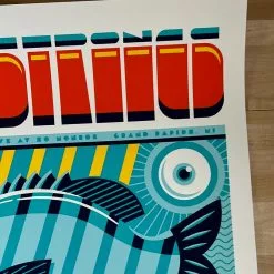 Billy Strings - 2021 Mike Tallman Poster Grand Rapids, MI 12/31 1st Gig Posters