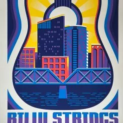 Billy Strings - 2021 2022 Mike Tallman Poster Grand Rapids, MI NYE 1st Gig Posters