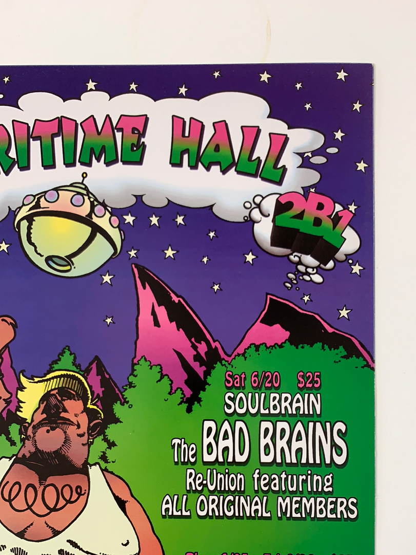 Sold Out Posters MHP 47 Maritime Hall - 1998 Poster June Zero, Soulbrain San Fran 1st Gig Posters 6 Sold Out Posters MHP 47 Maritime Hall - 1998 Poster June Zero, Soulbrain San Fran 1st Gig Posters