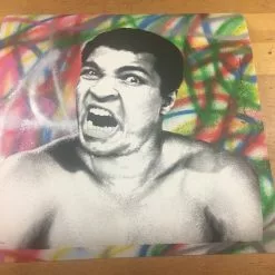 Legendary Ali - 2017 Mr. Brainwash Art Print Poster Muhummad, Cassius Clay, Boxi