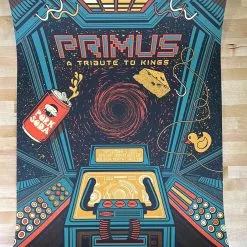 Gig Posters Primus - 2021 Status Serigraph Poster Raleigh, NC