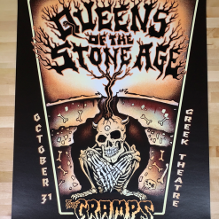 Queens Of The Stone Age - 2003 Emek Poster Los Angeles, CA Gig Posters