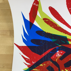 Ames Brothers Gig Posters Pearl Jam - 2005 Ames Design Poster (Damaged) Edmonton, AB, CAN Rexall Place