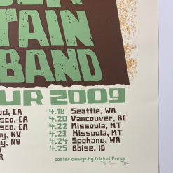 Yonder Mountain String Band - 2009 Cricket Press Poster Spring Tour Gig Posters