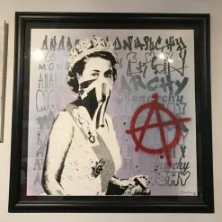 Anarchy: By Royal Decree - 2015 Static Poster FRAMED Street Art Graffiti Art Prints
