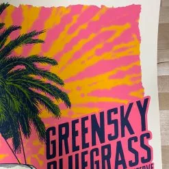 Gig Posters Greensky Bluegrass - 2021 Status Serigraph Poster Charleston, SC 11 Gig Posters Greensky Bluegrass - 2021 Status Serigraph Poster Charleston, SC
