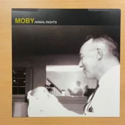 Sold Out Posters Moby - 1997 Original Vinyl Poster Insert 12x12 Record Art