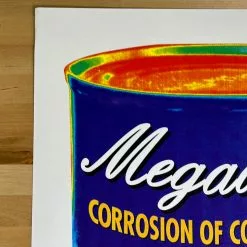 Megadeth - 1995 Matt Getz Poster San Diego, CA Del Mar Gig Posters