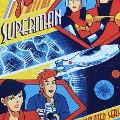 Superman: The Animated Series - 2017 Scott Derby Poster Art Print