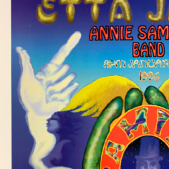 FD/ID 5 Etta James - 1996 Lee Conklin Poster Maritime Hall San Fran 1st Gig Posters