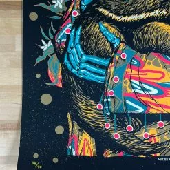 Dave Matthews Band - 2021 Munk One Poster Irvine, CA Blue Variant