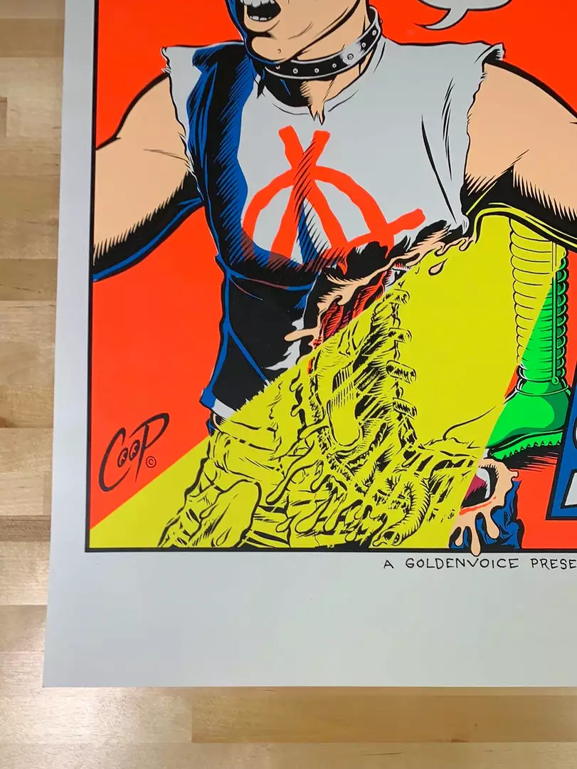 Gig Posters Green Day - 1995 Chris Coop Poster Los Angeles, CA 1st Olympic Auditorium 8 Gig Posters Green Day - 1995 Chris Coop Poster Los Angeles, CA 1st Olympic Auditorium