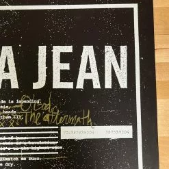 Sold Out Posters Gig Posters Norma Jean - 2015 Poster 10 Year Anniversary Tour Print Autographed