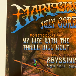 Greg Coiner MHP 95 Mayhem - 2000 Poster Maritime Hall San Fran 1st