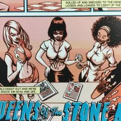 Queens Of The Stone Age - 2008 Justin Hampton Poster Saskatoon, CAN Odeon Events