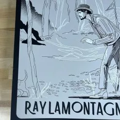 Gig Posters Ray Lamontagne - 2019 Yin Shian Ng Poster Philadelphia, PA