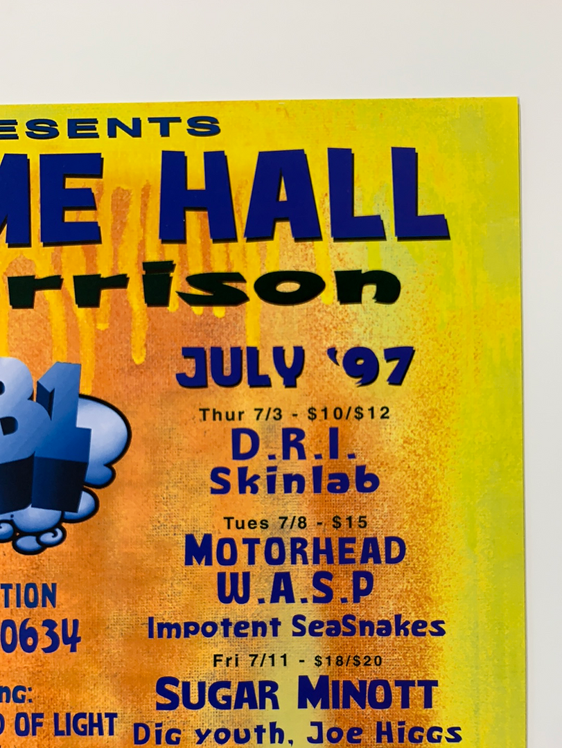 Sold Out Posters Gig Posters MHP 32 Maritime Hall - 1997 Poster July String Cheese Incident San Fran 1st 6 Sold Out Posters Gig Posters MHP 32 Maritime Hall - 1997 Poster July String Cheese Incident San Fran 1st