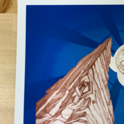 Yonder Mountain String Band - 2009 Travis Parr Poster Red Rocks Morrison, CO Colorado