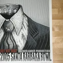 Gig Posters Weezer - 2005 EMEK Poster Santa Barbara Bowl, CA