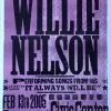 Willie Nelson - 2005 Hatch Show Print 2/13 Poster Beaumont, TX