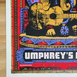 Gig Posters Umphrey's McGee - 2018 Nate Duval Poster Oakland, CA